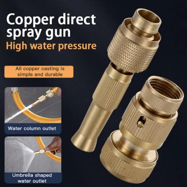 Copper direct spray gun nozzle